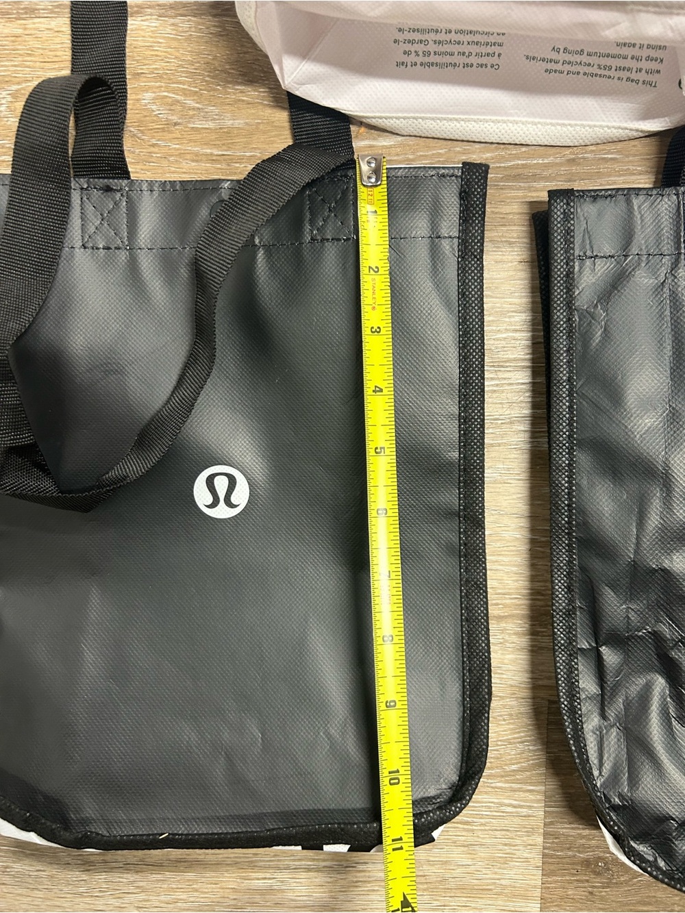 lululemon athletica Reusable Duffel Tote Bags in Red, Black, White - Picture 3 of 7